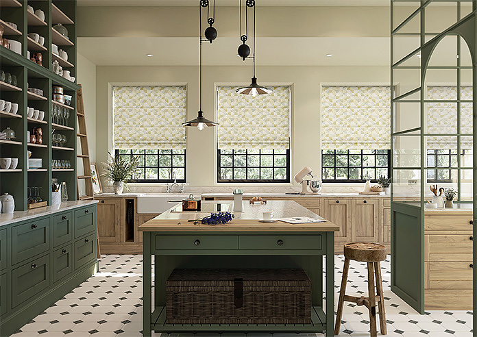 Mosaic Tile, Zest - Twist&Fit Roman Blind - Image 8